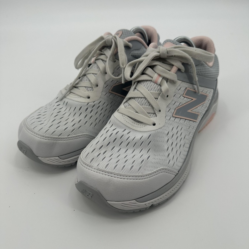 New Balance‎ Shoes Womens 11D Gray Pink Walking TRUFUSE Mesh Lace Up Stability
